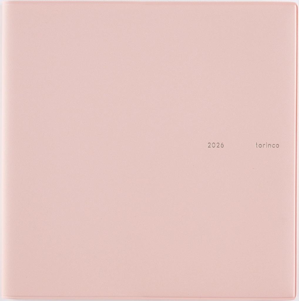 556 Torinco4 Takahashi 2026 Milk B6 Variant Size Planner, Shoten, Edition, Pink, Monthly,