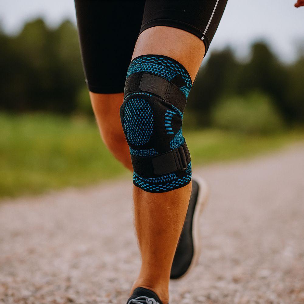Non-slip Knee Brace Support Breathable Compression Sleeve Knee Support Exercise