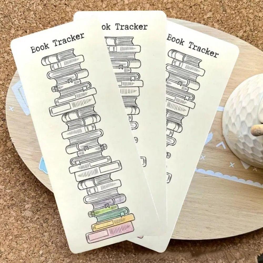Reading Challenge Reading List Marker Cards Writable Notes Book Tracker Bookmark  Reading Lover