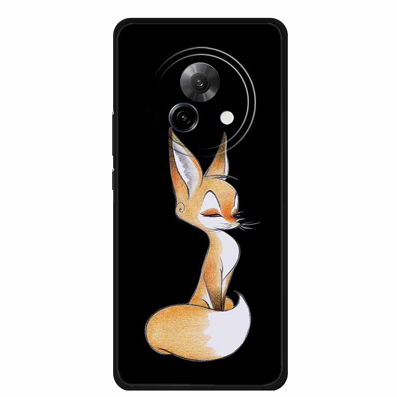 Черный силиконовый чехол для Meizu Lucky 08, роскошный защитный мягкий чехол-накладка на заднюю панель телефона для Meizu Lucky 08, 6.78", мультяшный корпус