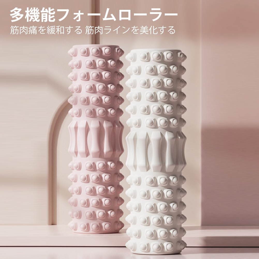 Пенный роликовый ролик для фасции Mini 8 см x 30 см Массажный ролик с улучшенным эффектом для миофасциального релиза Мягкий массажный ролик EVA Stretch Pole Два режима Soft