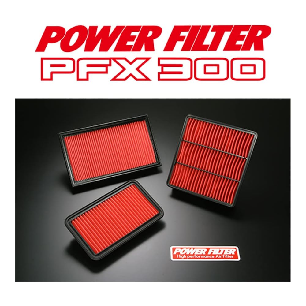 Фильтр нулевого сопротивления Monster Sports Power Filter PFX300 Красный Воздушный фильтр Совместим с Suzuki Wagon R MH21S MH22S MH23S и Selbo HG21S