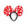 People's Party Dotted Ribbon Headband (Large), Red