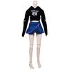 EVA BJD BJD Кукольная одежда BJD Одежда 60 см Набор модной куклы Сферическая SD кукла Черный свитер Джинсовая юбка 1/3 1/3 Детская 22"-24"