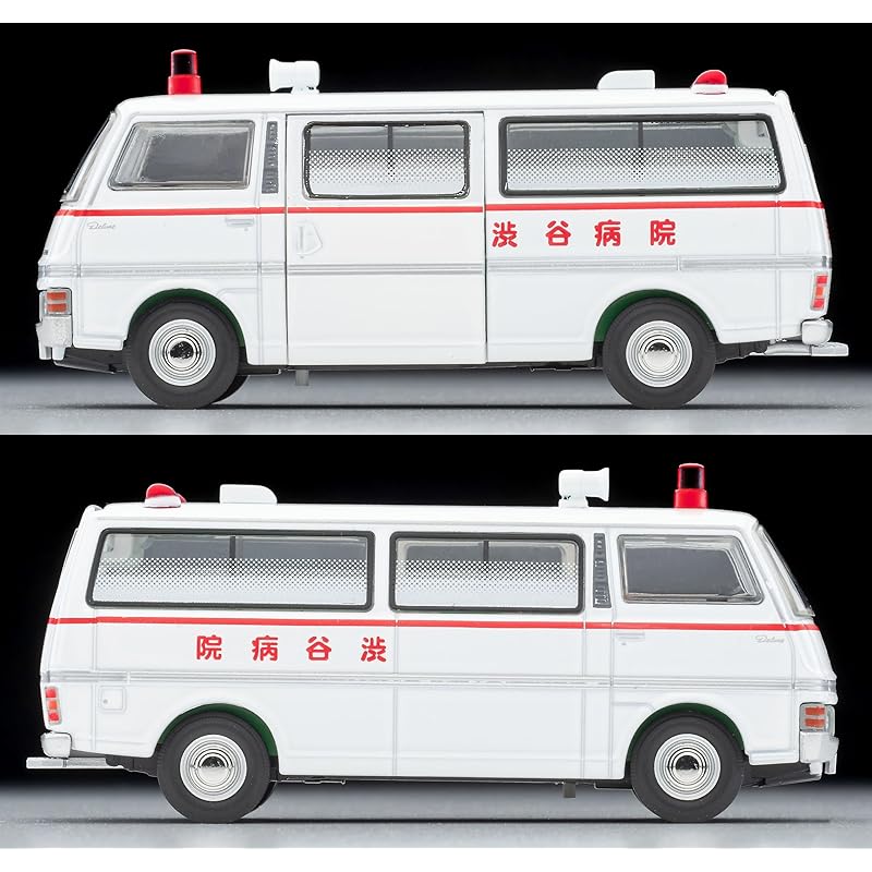 Tomica limited vintage neo 1/64 LV-N big city 01 nissan caravan скорая помощь (Больница Сибуя) ЧАСТЬ III Эпизод 7 Из "Escape Runway" Готовый продукт