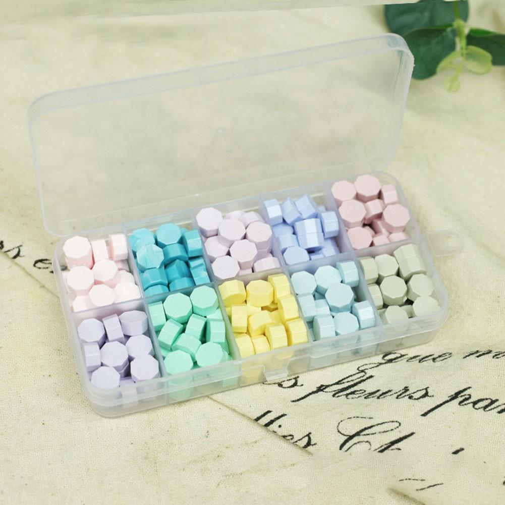 12.5*6.5см Гранулы сургуча 200шт Гранулы для восковых печатей Сургуч для опечатывания карт