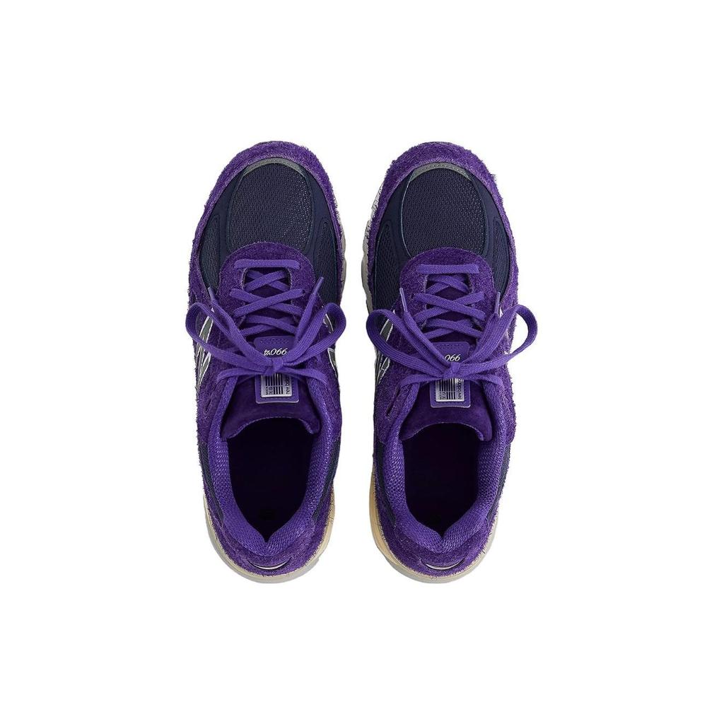 Teddy Santis x New Balance 990v4 Сделано в США Сливовый Пурпурный Унисекс Кроссовки Серебристый U990TB4