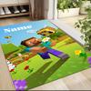 Custom Name Bee Sky Carpet Rug Customizable Soft Washable Anti-Slip Home Living Room Sofa Mats Personalized Rug. 0909409