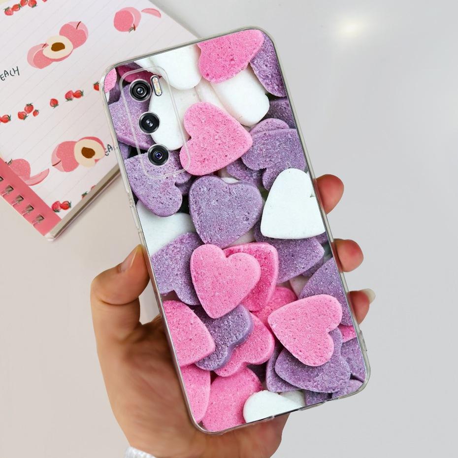 Чехол для телефона Vivo V20 SE V2022 V2023 Vivo V20 V2024 V2025 Мягкий силиконовый ТПУ Задняя крышка Для VivoV20 V 20 20SE Бампер