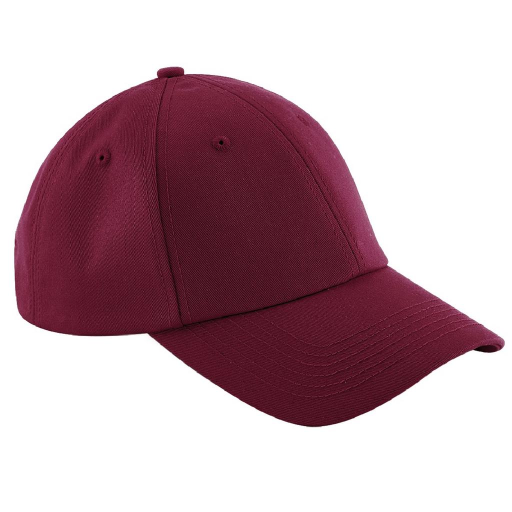 Beechfield Unisex Authentic 6 Panel Baseball Cap (Pack of 2)