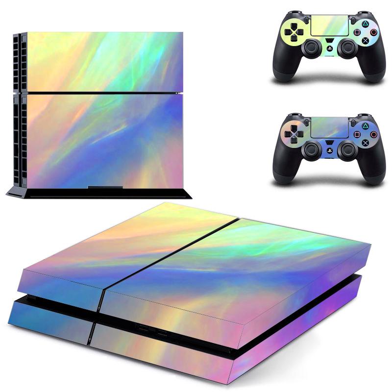 Наклейки для PS4, наклейки для PlayStation 4, наклейки, наклейки, чехол для PlayStation 4, консоли и контроллера PS4, виниловые скины