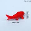 1Pcs Mini Simulation Fish Carp Toy Ornaments Animal Model Mini Goldfish DIY Decorative Doll Home Decoration