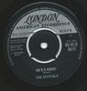 7inch Record CRYSTALS - He's A Rebel 45HLU9611 London American 1962 UK Soul/Funk Used