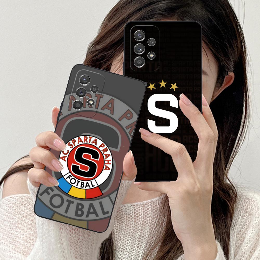 Чехол для мобильного телефона FC Sparta Praha для Samsung Galaxy A73 72 71 70 56 55 54 53 52 36 35 34 23 16 15 5G Цветной Защитный чехол