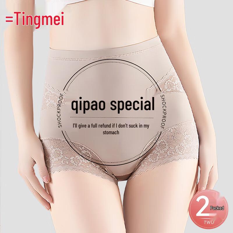 Tingmei Трусы с высокой талией, контролем живота и лифтингом бедер