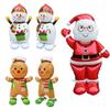 Giant Santa Claus Christmas Inflatable Foil Balloons Standing Balloons  Home New Year Party Supply