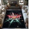 VfB Stuttgart Football Print Crystal Velvet Rug, Comfortable Water Absorbent Non Slip Indoor Floor Carpet