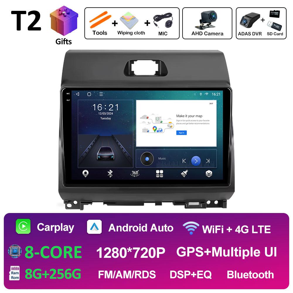 9-дюймовый автомобильный радиоприемник для KIA Ray 2011 2012 2013 2014 - 2017 Видеоплеер Беспроводной Carplay GPS Навигация Вентилятор охлаждения Авто Инструменты WIFI