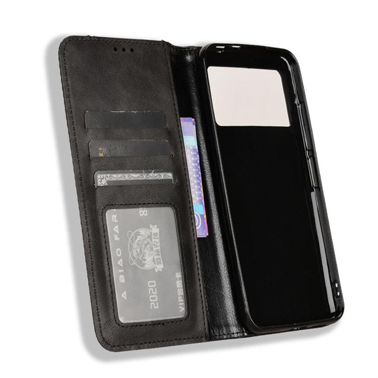 Флип-чехол для Doogee X98 / X98 Pro Кожаный чехол [Flip Vintage Leather] Кошелек Противоударный Прочный Ретро Чехол Для Телефона