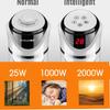 Household Electric Heater Tower Vertical Hot Air Heating Fans Space Heater House Heated Fan Energy Saving Baby Bath Foot Warmer