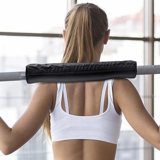 Наплечник для штанги, нескользящий, защитный, для снятия боли в шее и плечах, выпады, толчки бедрами, поднятие тяжестей, толстая губчатая подушка, защита плеч