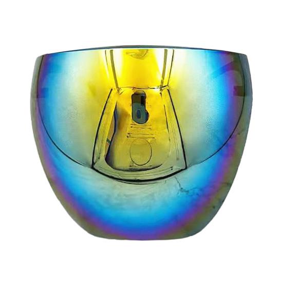 Full Face Sunglasses for Men Women Mirror Shield Glasses Full Face Visor Protective Goggles for Cycling Running Sports