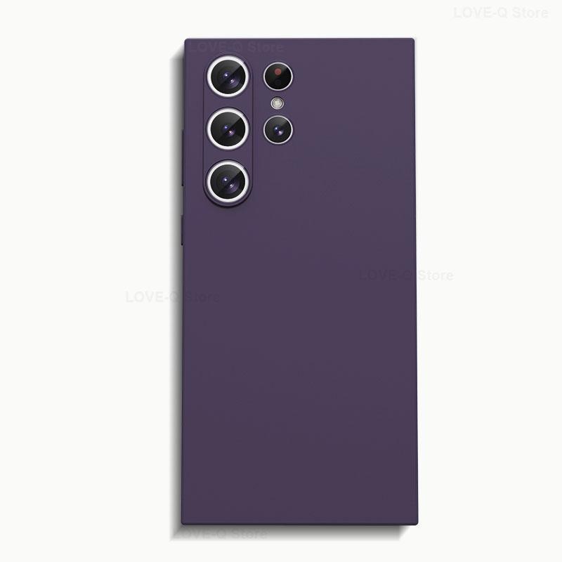 Для S24 Ultra Plus чехлы роскошные жидкие силиконовые чехлы для телефонов Samsung S24 Galaxy S24 S23 Ultra S24Ultra Plus задняя противоударная крышка