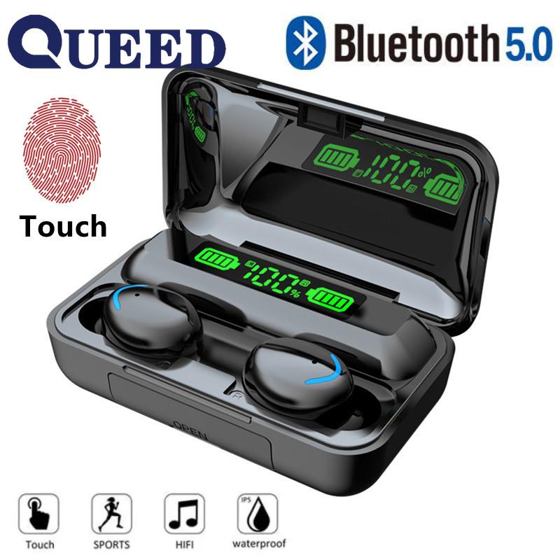 Wireless Bluetooth Headset Double Ear 5.0 Mini Movement In Earplug Waterproof Headset