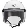 Marushin Motorcycle Helmet White Free Size Semi-Jet M-204 (57~59CM)
