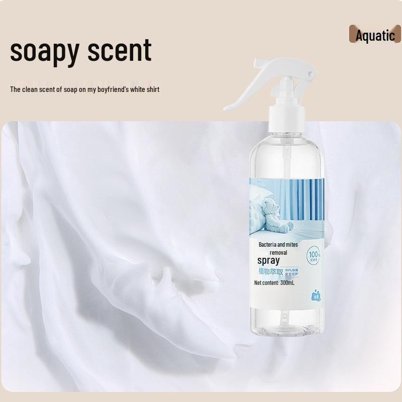 Plant-Based Anti-Mite Spray: Bacteria & Odor Remover