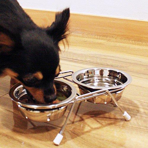 Двойная тарелка Doggyman S-size, не гремит