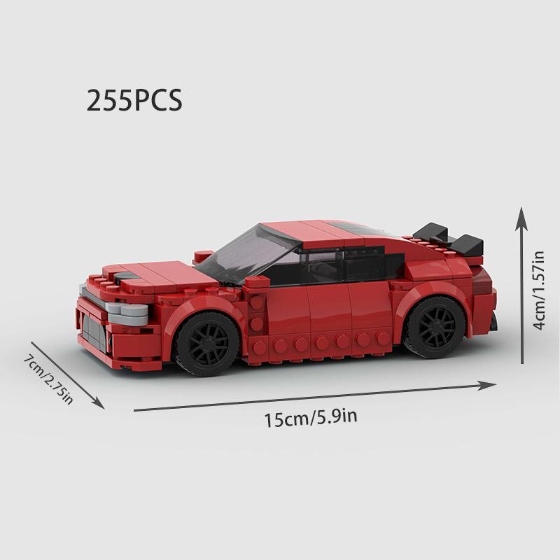 MOC Racing Sports Car Vehicle City Speed Champion Racer Technique Building Blocks Brick Set Supercar Kids Toys Boys Gifts NSX