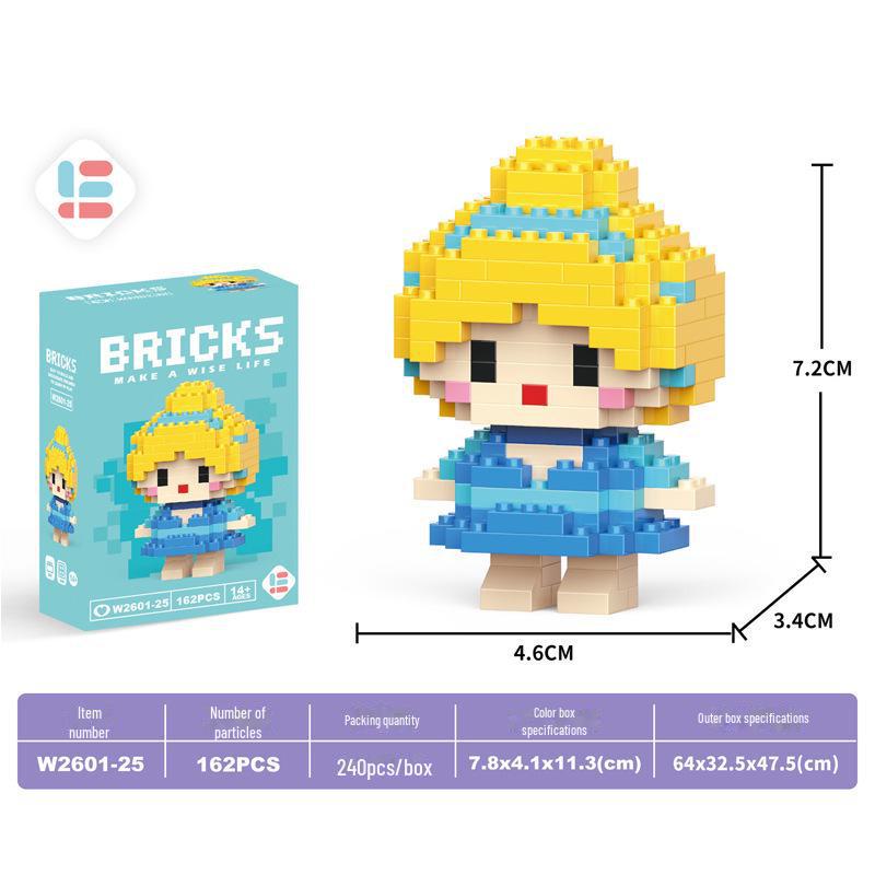 Строительные блоки из алмазных частиц «Китайский маджонг» Guochao — детский образовательный набор