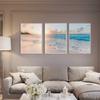 Nordic Sea Beach Sunrise Seascape Large Panel Print Canvas Painting Wall Art Picture Poster For Living Room Bedroom Decoration