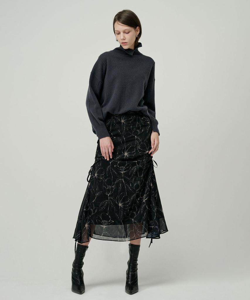 Second Armuah Mogan Skirt _ Black
