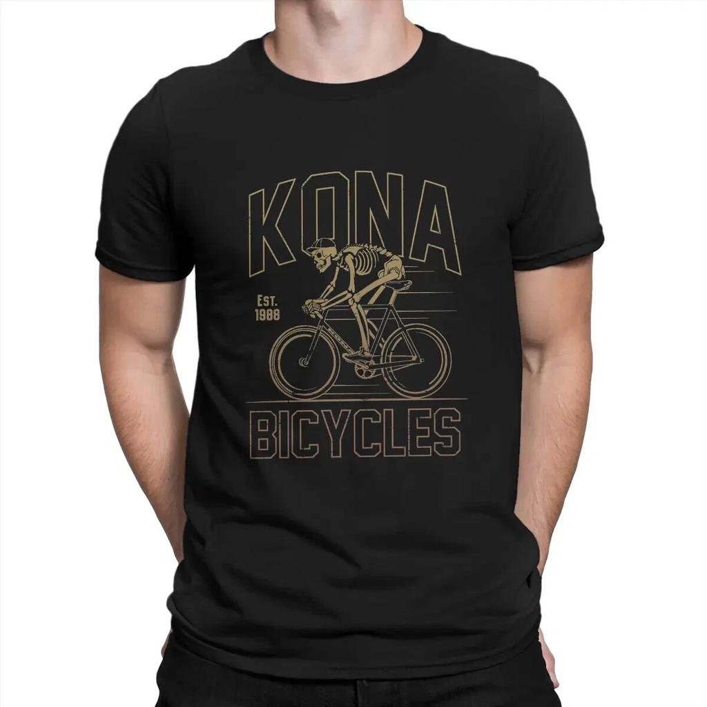Men's and Women's T-shirts Kona Bike Bicycle Special TShirt MTB Mountain Bike Leisure T Shirt Newest Stuff