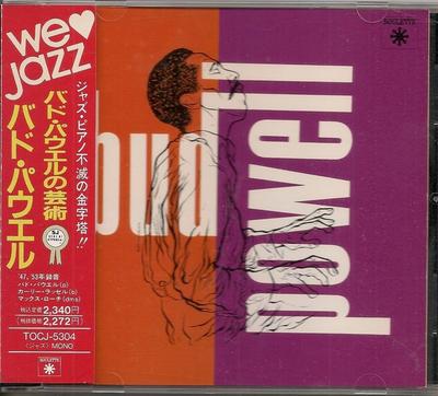 CD БАД ПАУЭЛЛ ТРИО The Bud Powell Trio TOCJ5304 Roulette 1989 Япония Джаз Б/у
