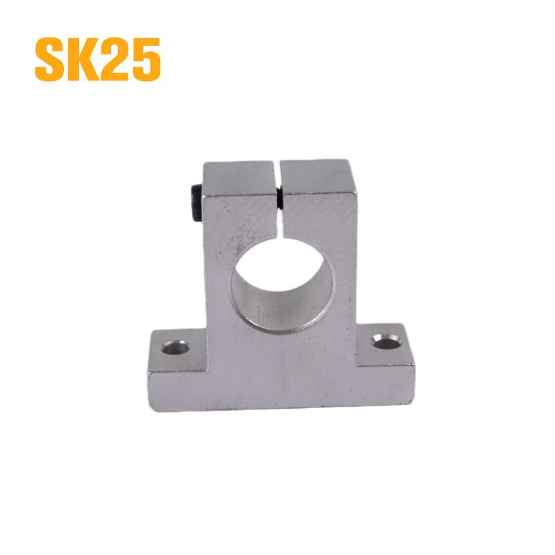 1 шт., опора вала линейного подшипника Sk8 Sk10 Sk12 Sk25 Sk30, детали 3D-принтера