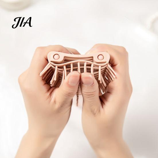 Gentle Detangler Comb Curly Hair Brush for Women, Scalp Massage Vented Paddle Elastic Tooth Brush, Anti-static Detangling Styling with Ergonomic