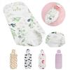 Baby Wrap Sleeping Bag with Hat Anti Shock Soft Skin Friendly Clothes for Newborns