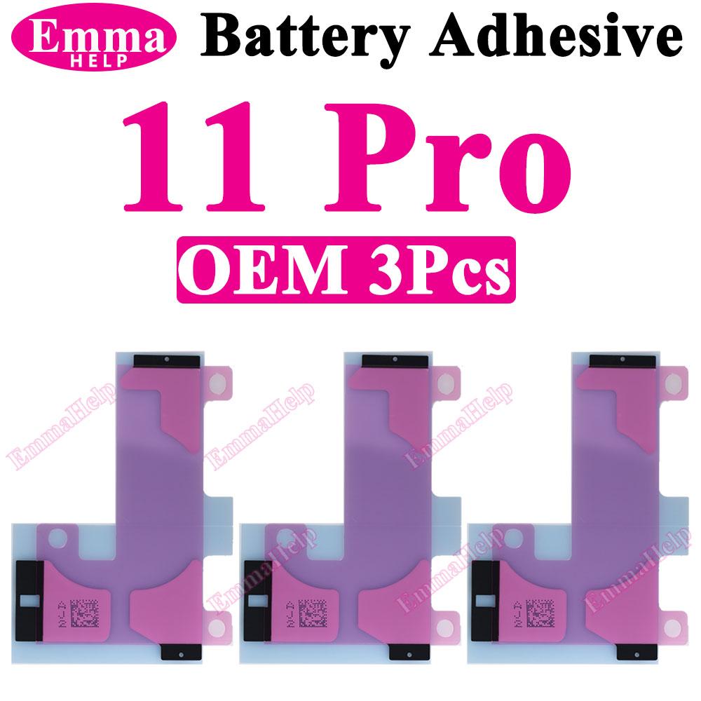 3 шт. Клейкая наклейка на аккумулятор для iPhone 13 14 15 16 Pro Max 14 Plus 11Pro 12 Mini 13Pro Запасные части клейкой ленты для аккумулятора