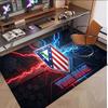 Personalized Crystal Velvet Carpet Atletico Madrid FC Pattern Non Slip Floor Rug