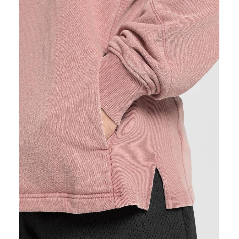 Gymshark Power Washed Crew Brick Brown A2a8c Ncrq