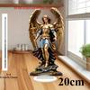 Archangel Michael, 2D Flat Acrylic, Tabletop Decoration, Ornaments, Suitable for Living Room, Office, Gifts, Christmas, Halloween