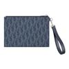 Dior x Denim Tears A5 Pouch Blue Men Pouches 2ESCA338DDO-H560