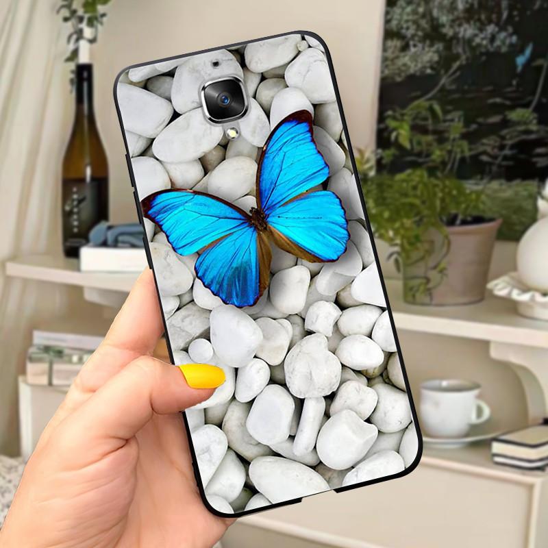 Case For OnePlus 3 3T Cover Black Soft TPU Silicone Back Cover For One plus 3T 3 T Phone Cases for OnePlus3T 1+ 3 1+3T Coques
