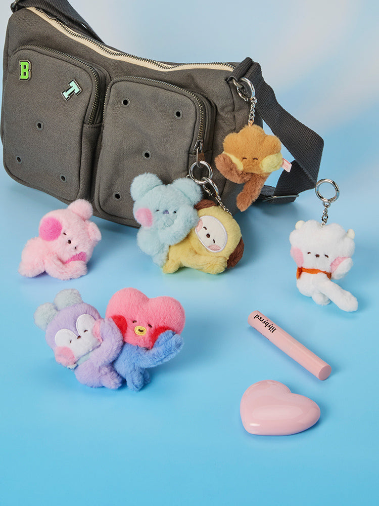 BT21 Мини Мини Магнит Брелок Обними Меня