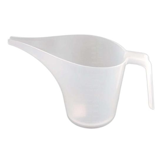1000ml Plastic Sharp Spout Cooking Baking Cake Cup Funnel Measuring with Scale
