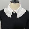 Pleated Organ Ruffled Collar, False Collar