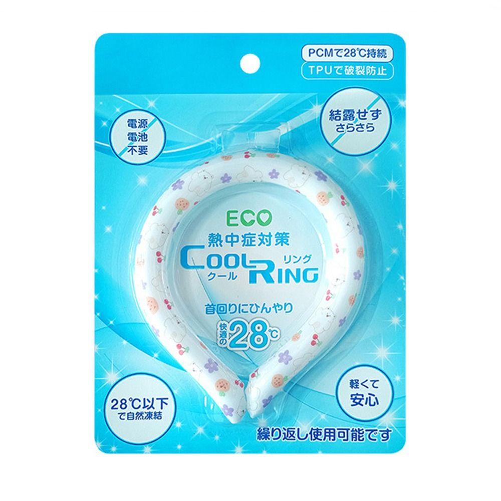 Для лета Ледяное кольцо Охладитель для шеи Многоразовая охлаждающая повязка на шею Трубка для охлаждения горячей шеи Работники на открытом воздухе